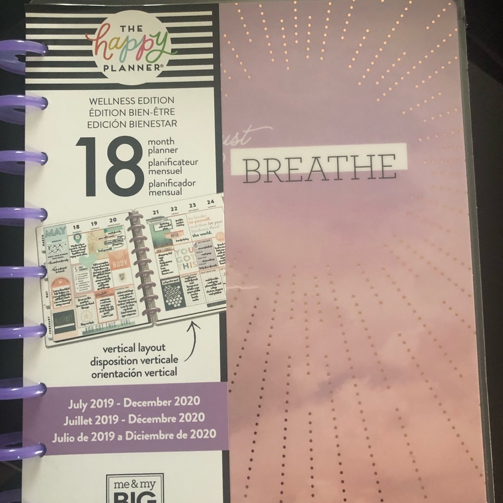 Happy planner wellness planner